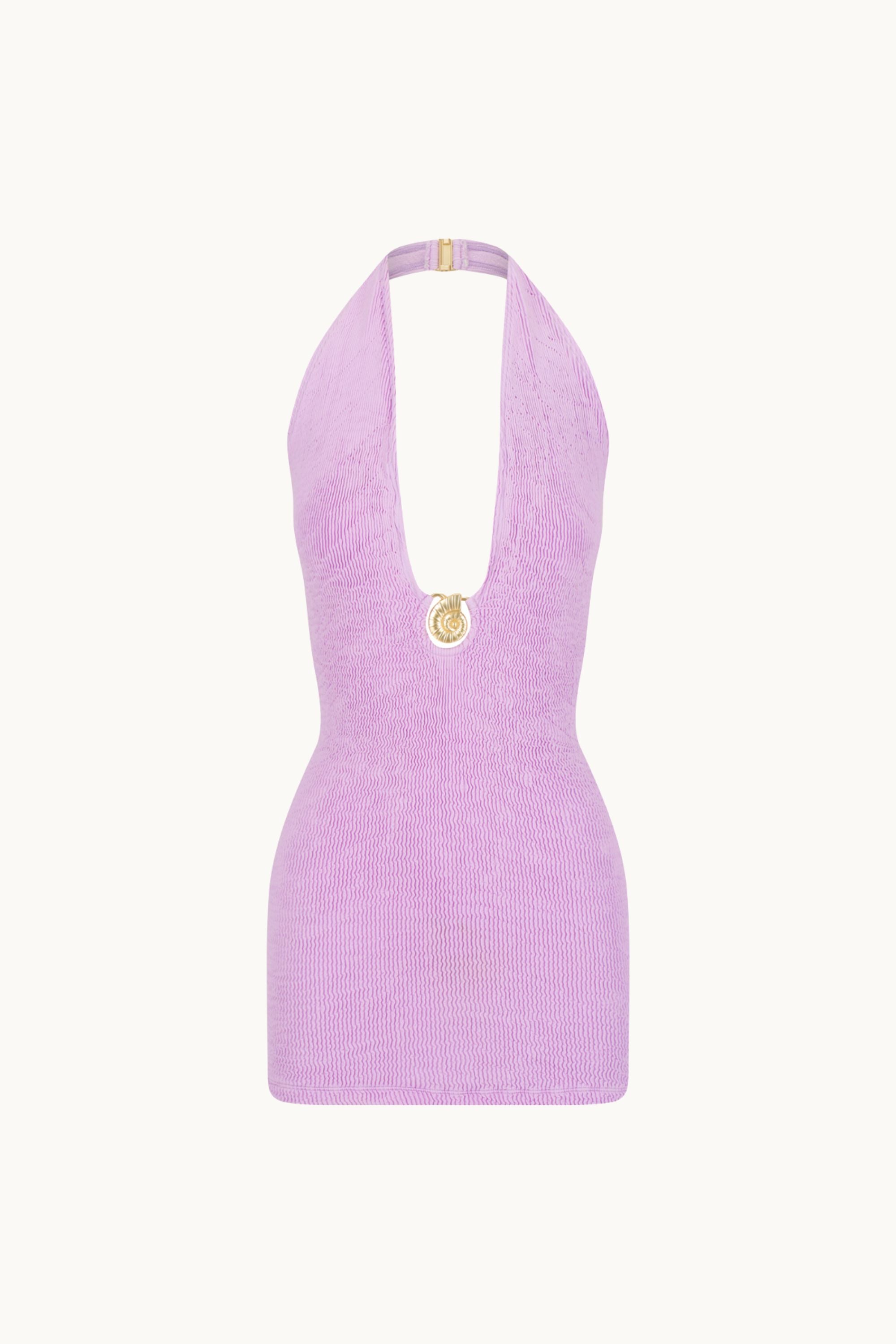 NEPTUNE MINI DRESS - LILAC