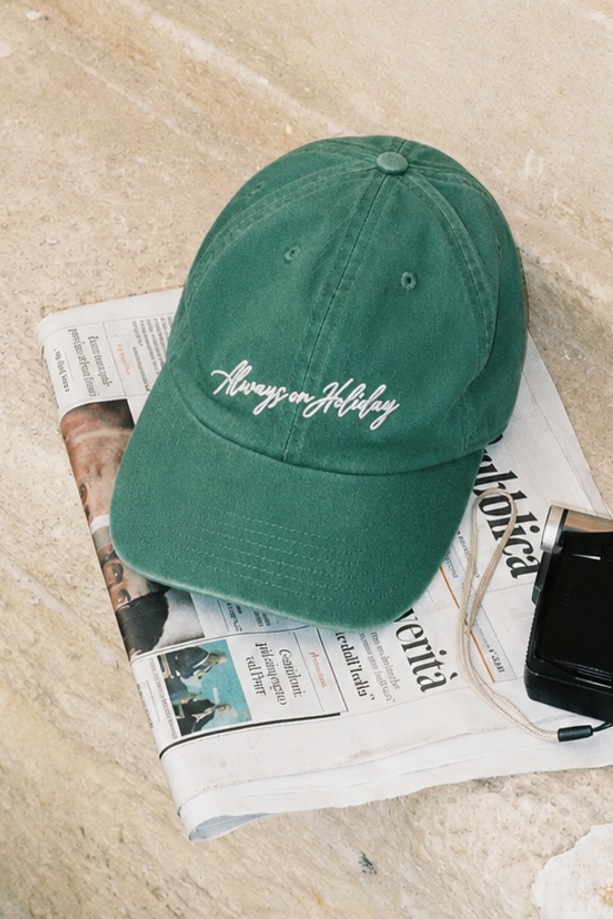 SEA STREET ALWAYS ON HOLIDAY CAP GREEN