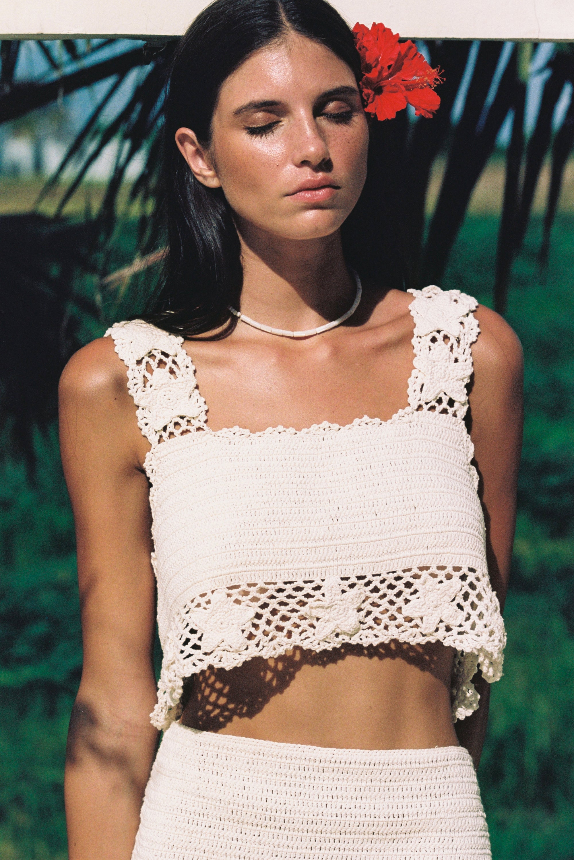 SEASTAR HAND CROCHET CROP