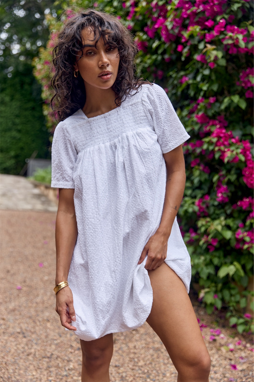 JONQUIL COTTON MINI DRESS JONQUIL COTTON MINI DRESS