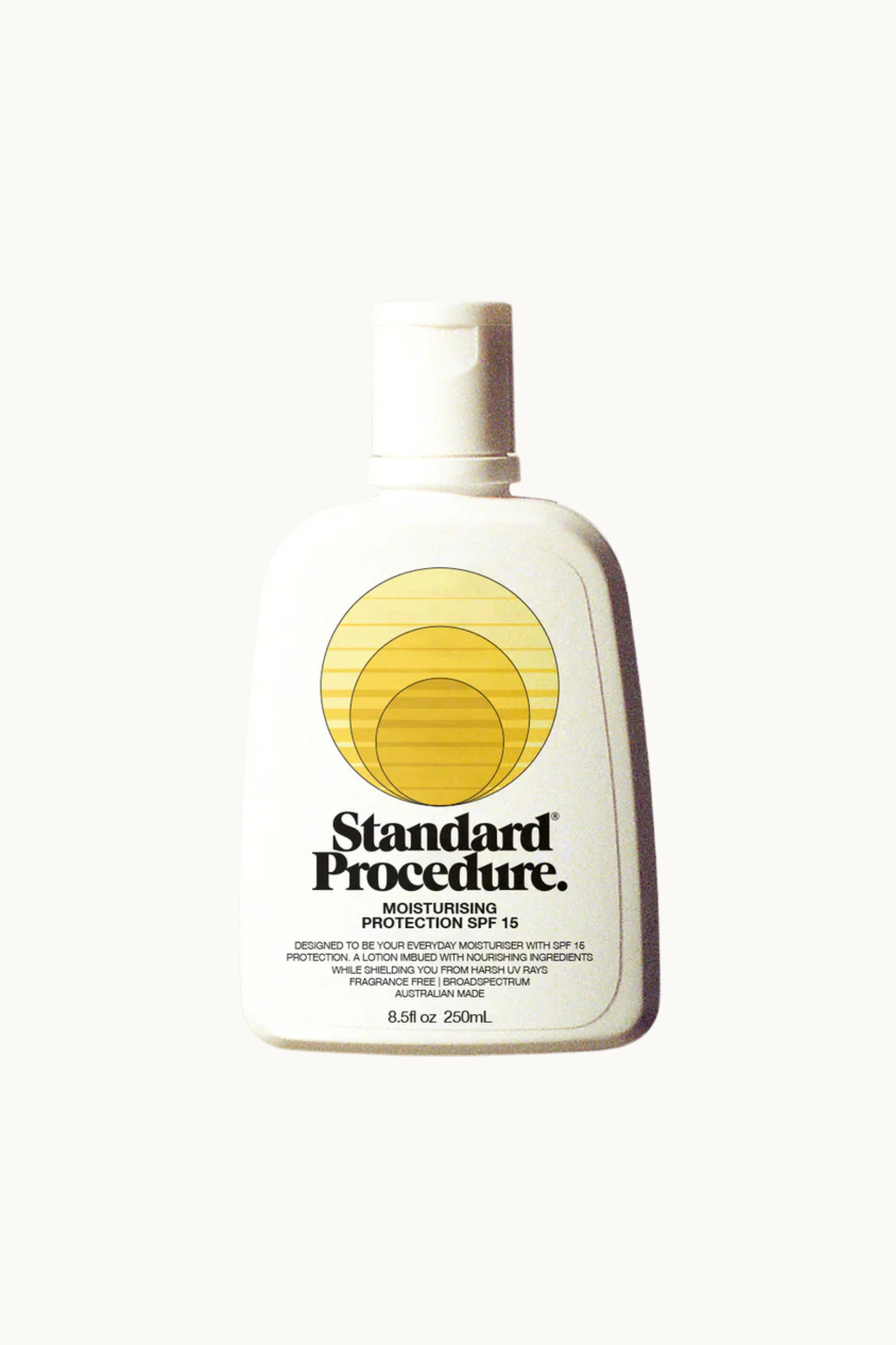 STANDARD PROCEDURE 250ML SPF 15+ MOISTURISER