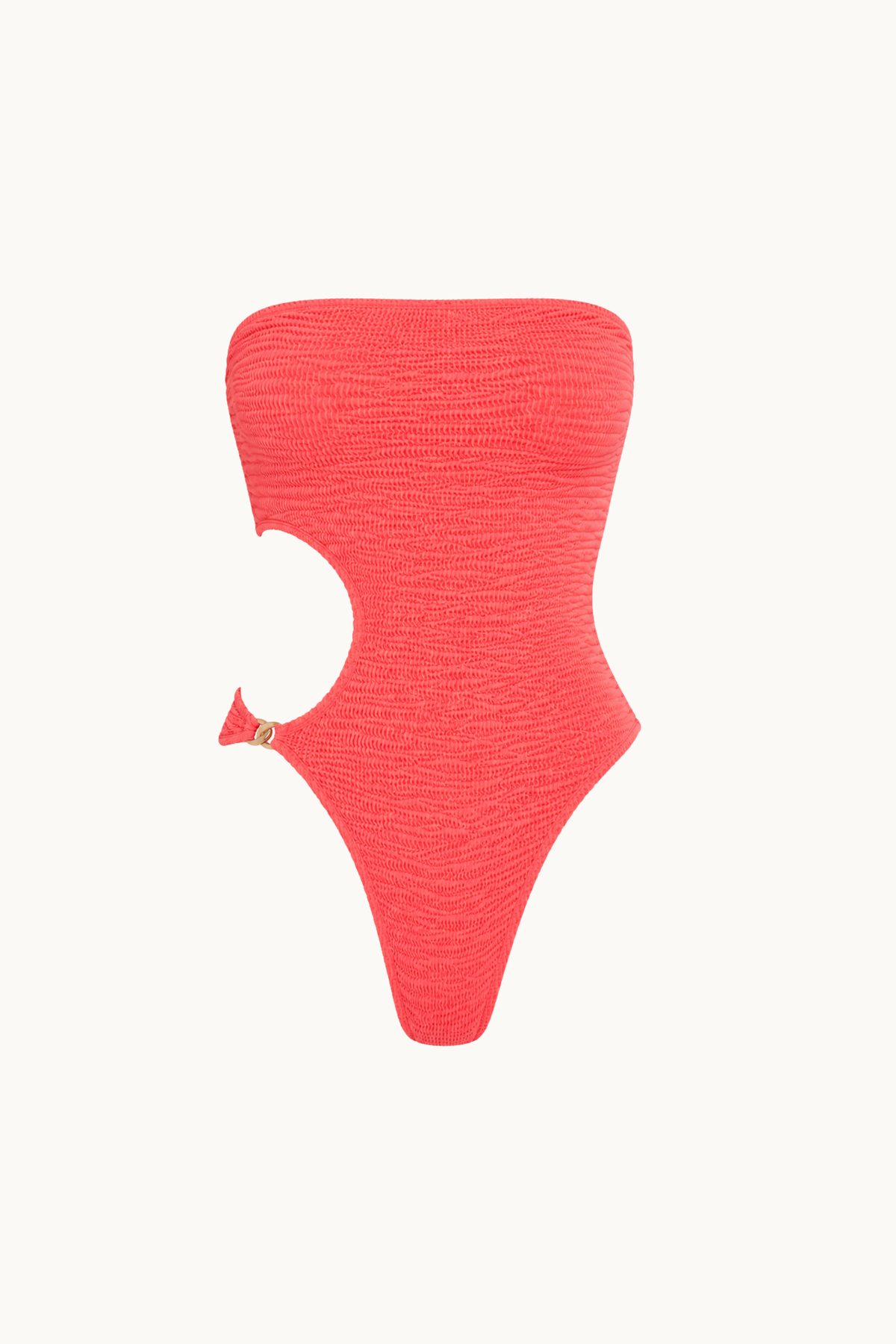 SUNLIT MAILLOT - CORAL