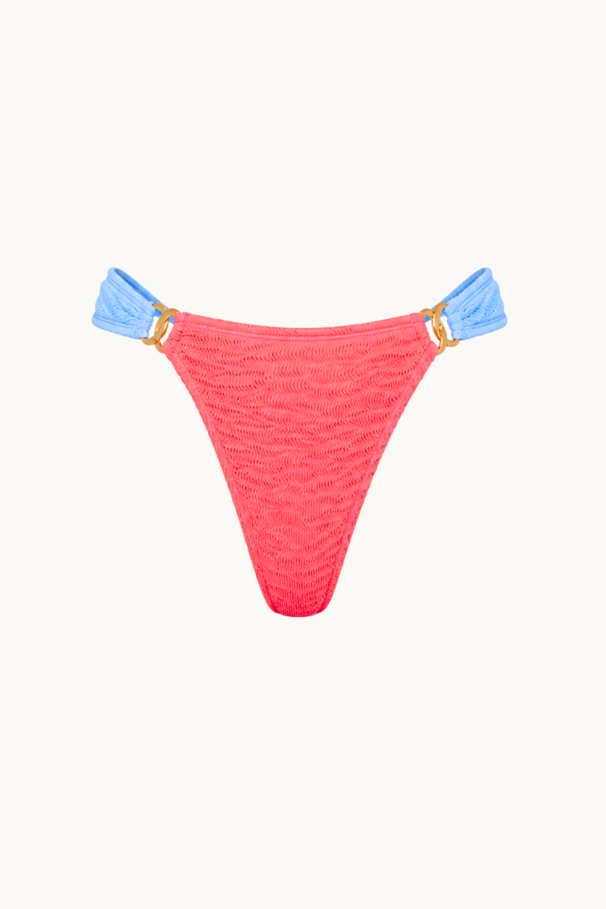 TAMARAMA BRIEF - CORAL & CORNFLOWER