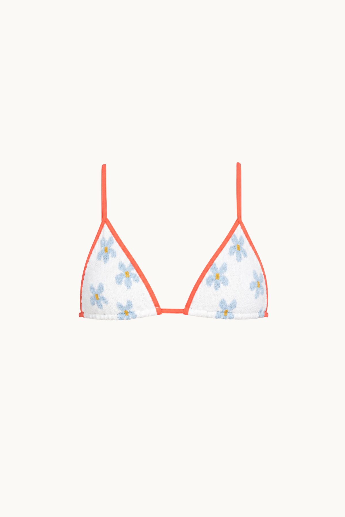 ALBA KNIT KINI TOP - CORAL