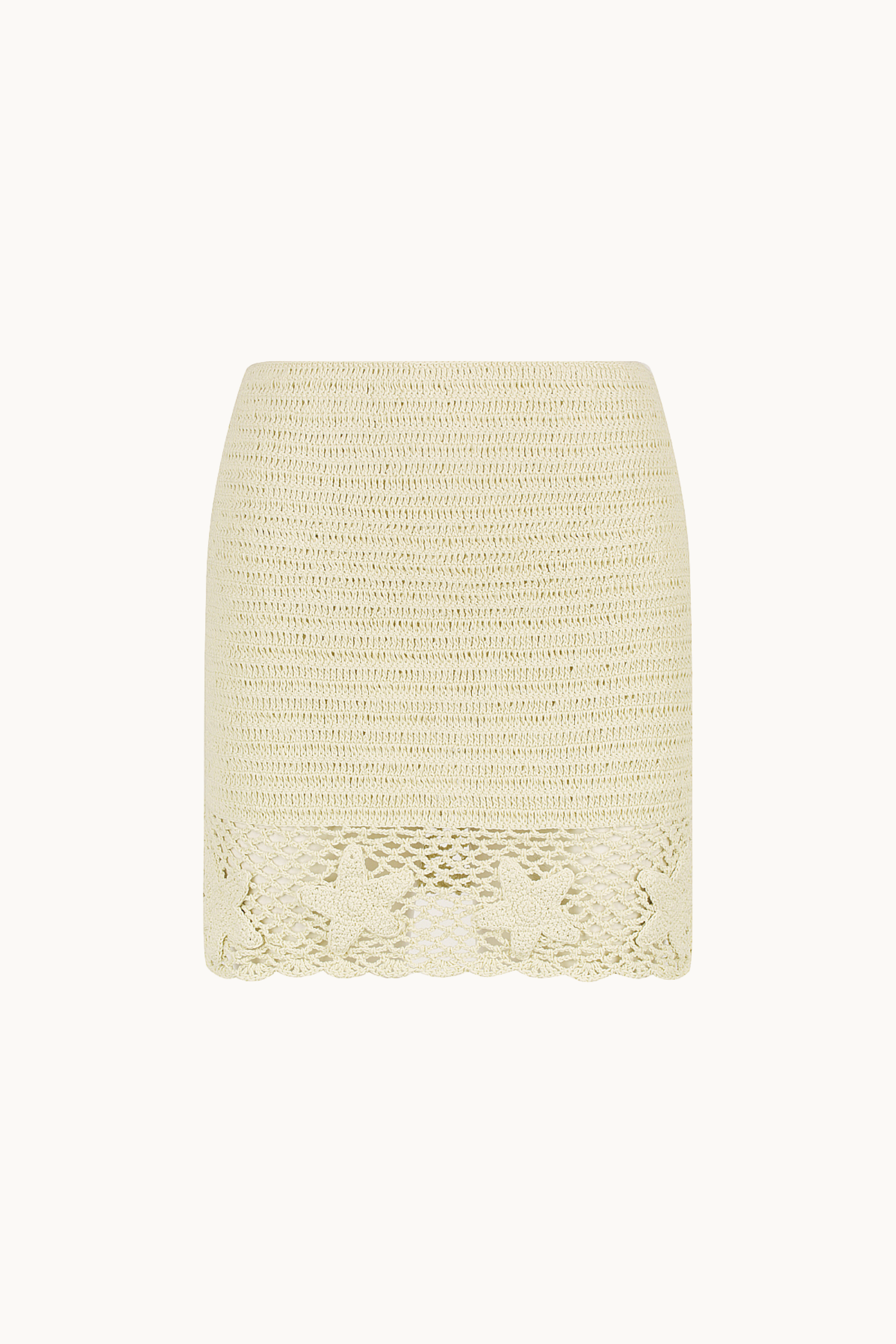 SEASTAR HAND CROCHET MINI SKIRT