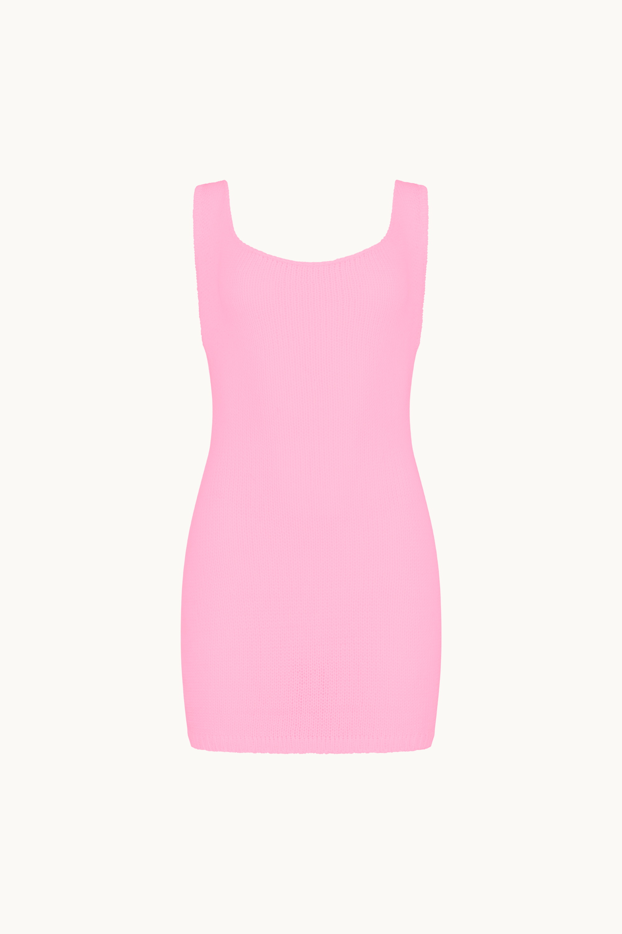 YACHT KNIT DRESS - PINK