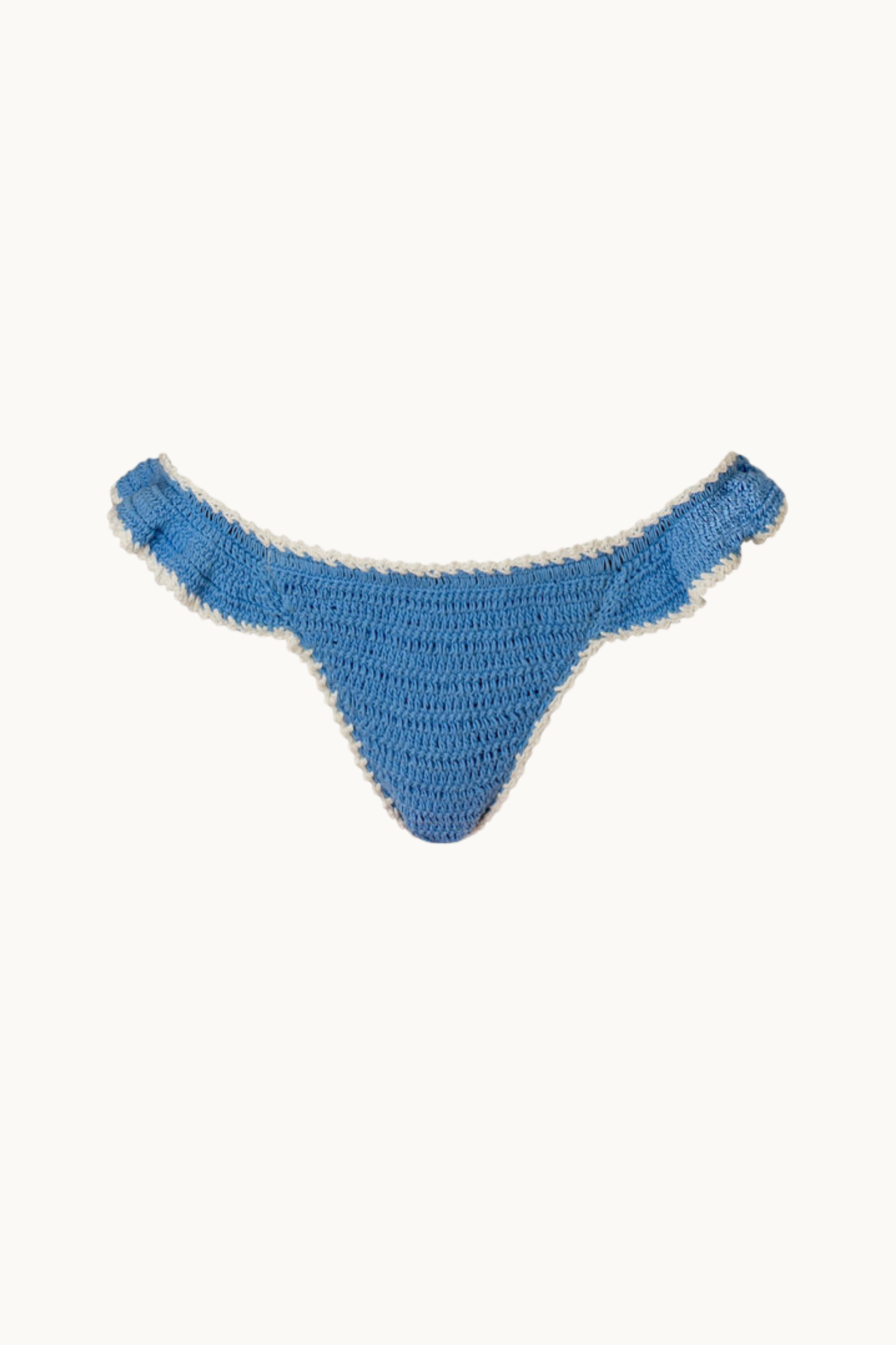 CHASING RAINBOWS CROCHET BRIEF - CORNFLOWER