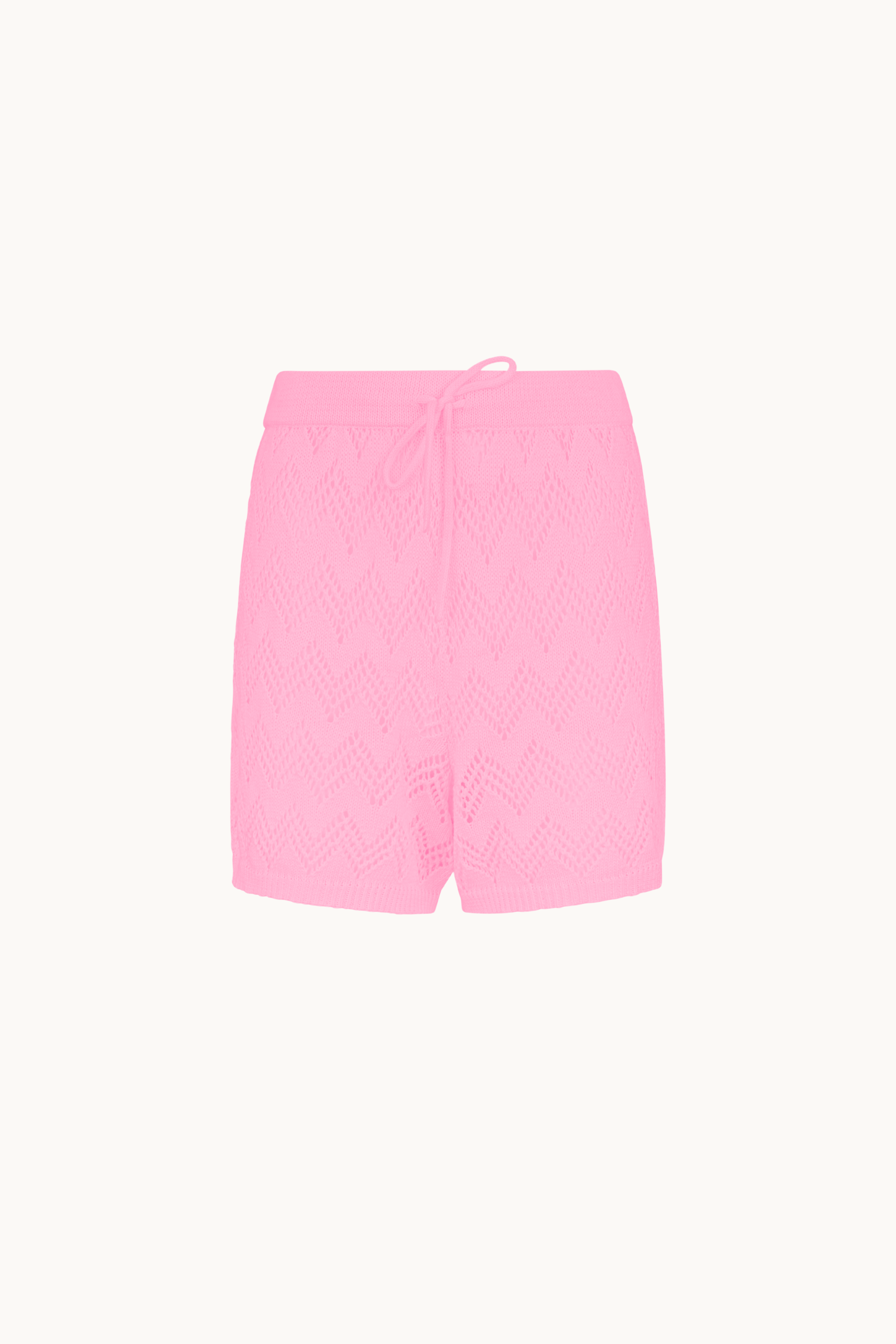 SEASCAPE KNIT SHORTS - PINK