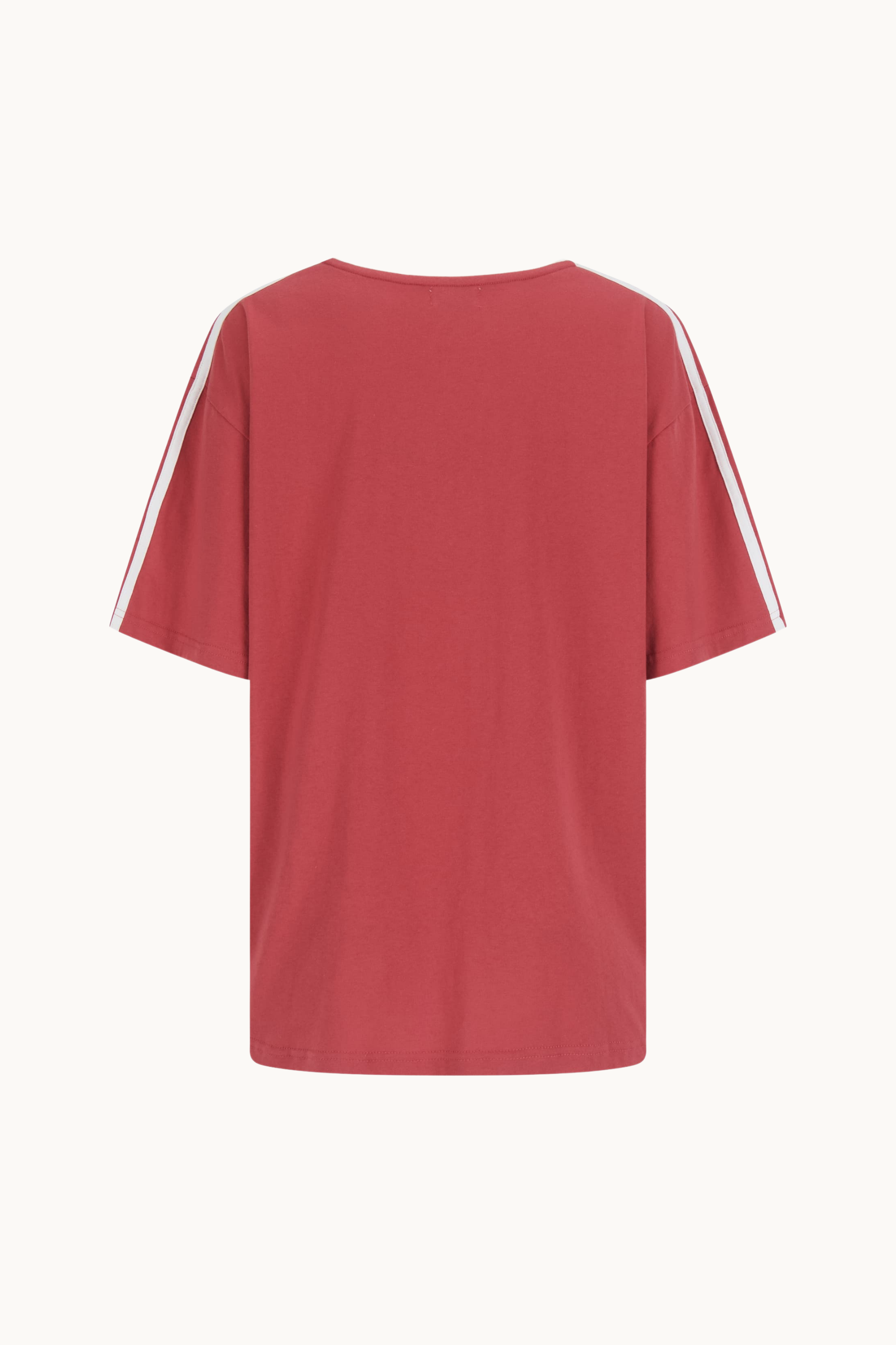 SEA STREET T-SHIRT - ALWAYS ON HOLIDAYS RED