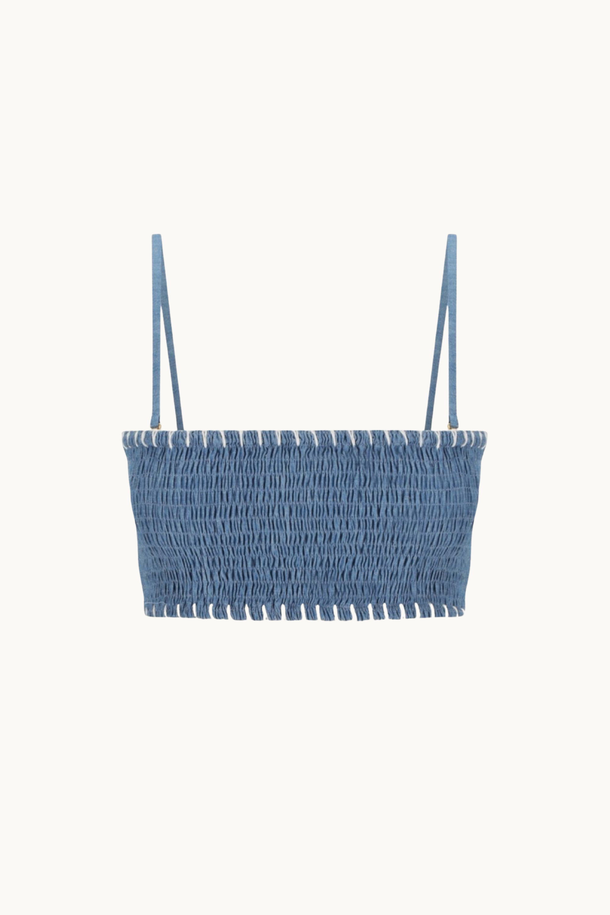 KONA KINI TOP - DENIM CHAMBRAY