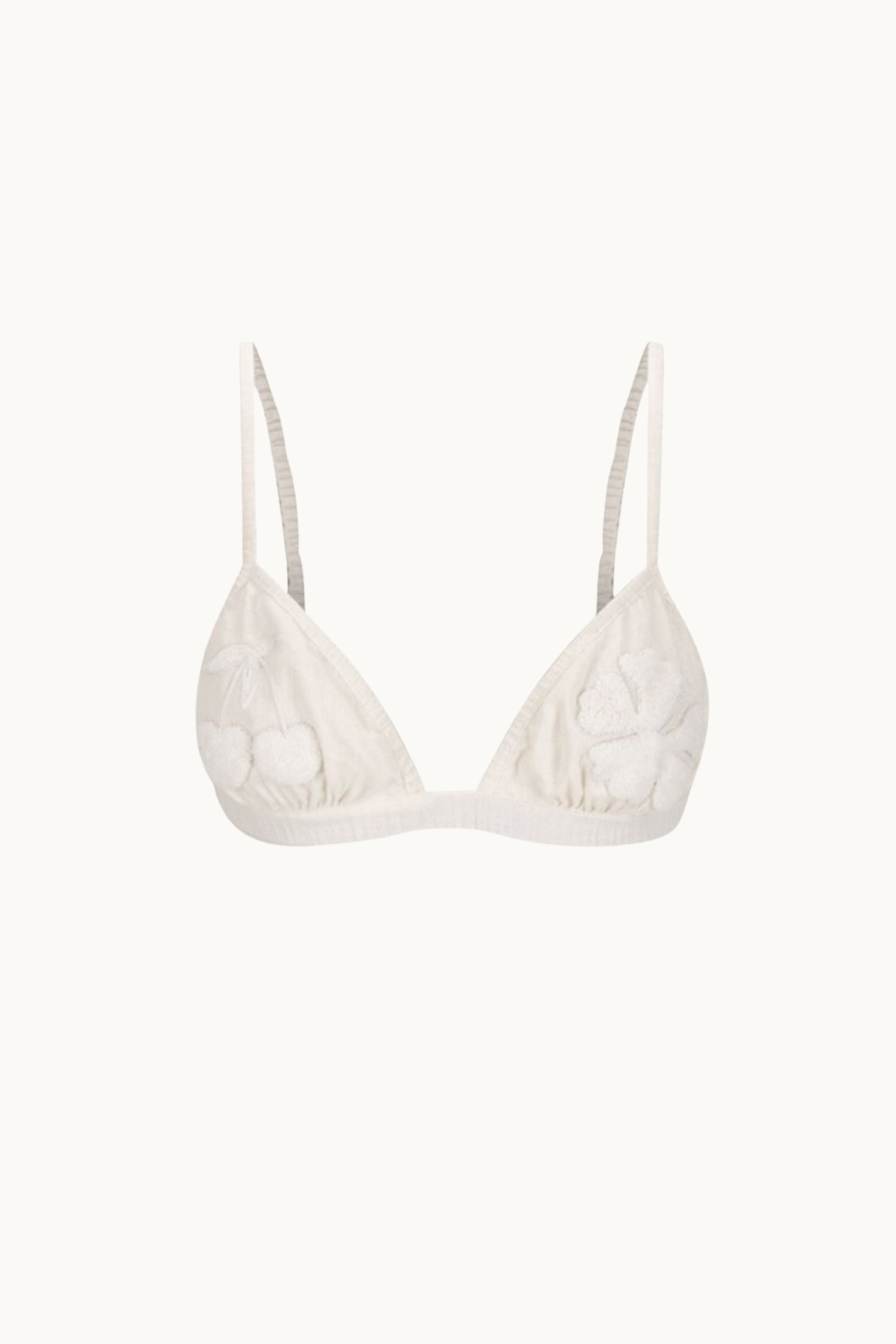 KAI LINEN BRALETTE - IVORY
