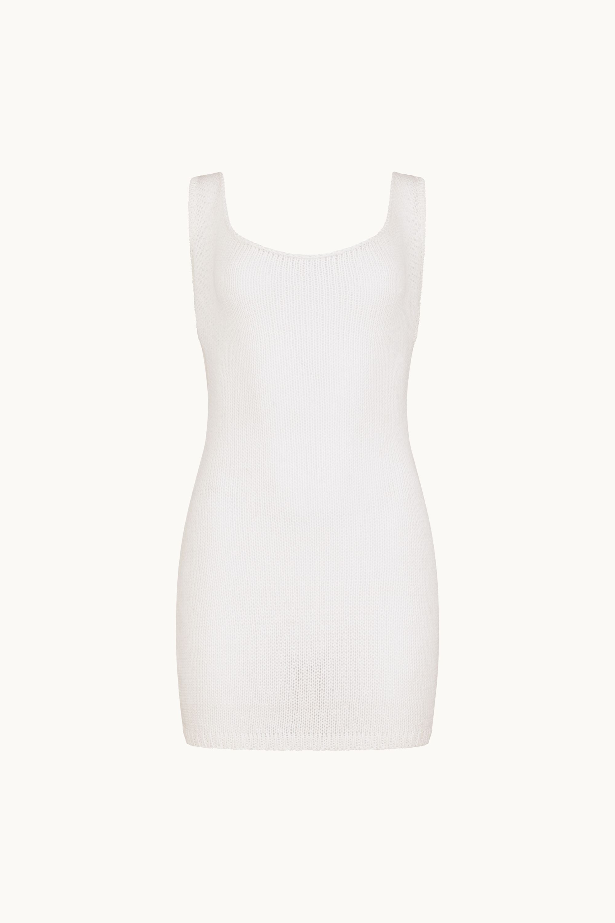 YACHT KNIT DRESS - CREAM