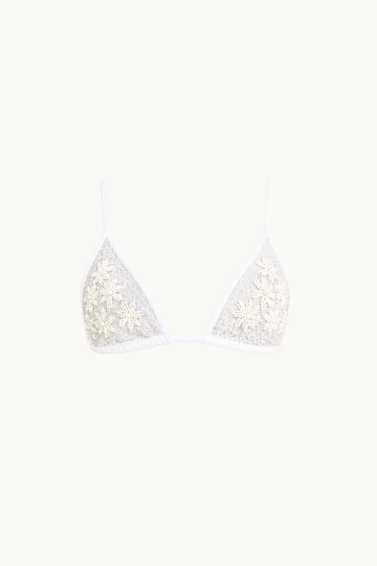 PEARL POWERMESH KINI TOP - WHITE