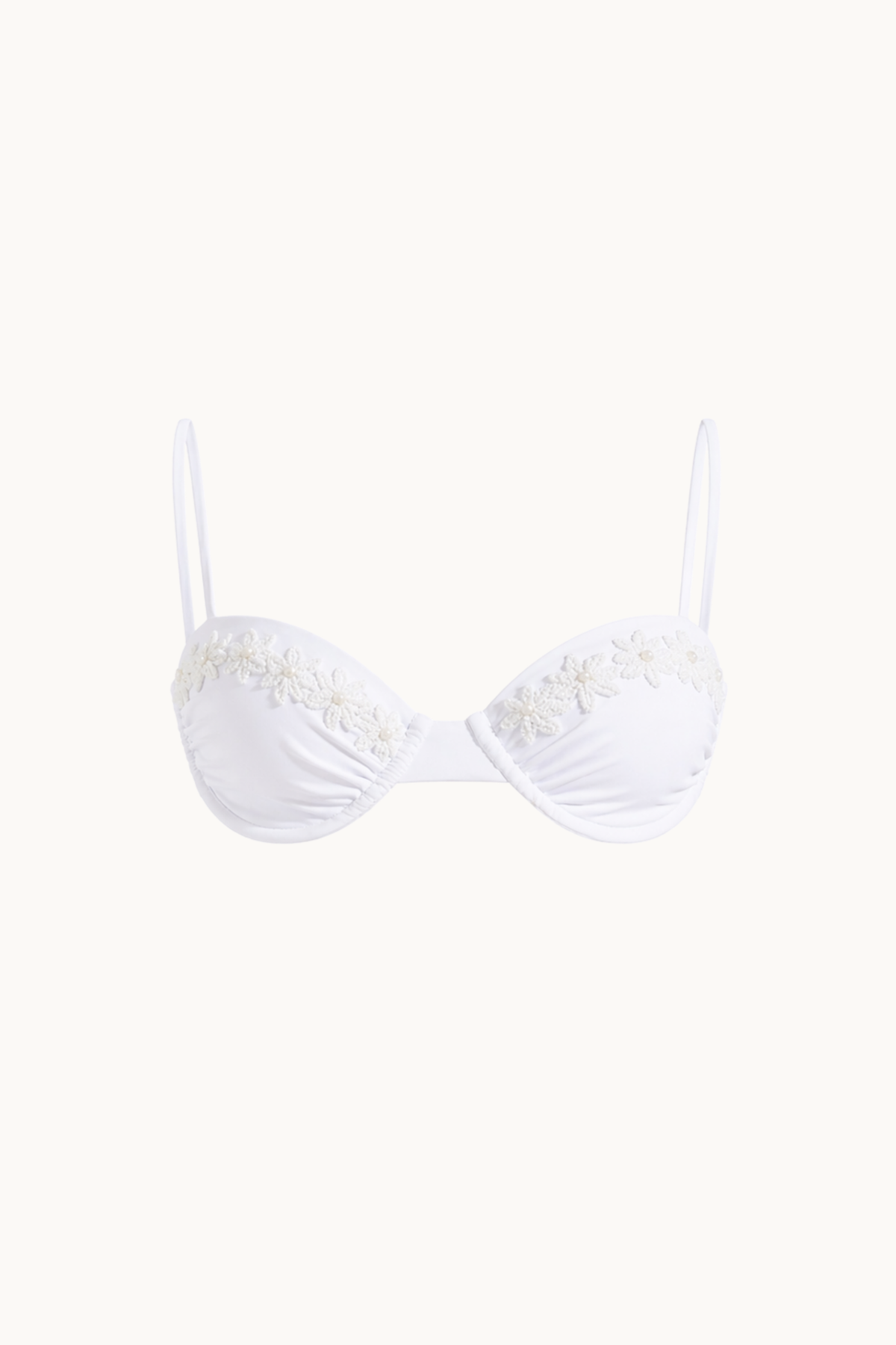 MARA PEARL KINI TOP - WHITE