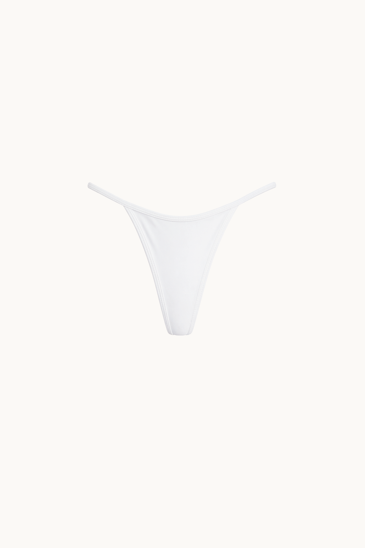 THE THONG BRIEF - WHITE