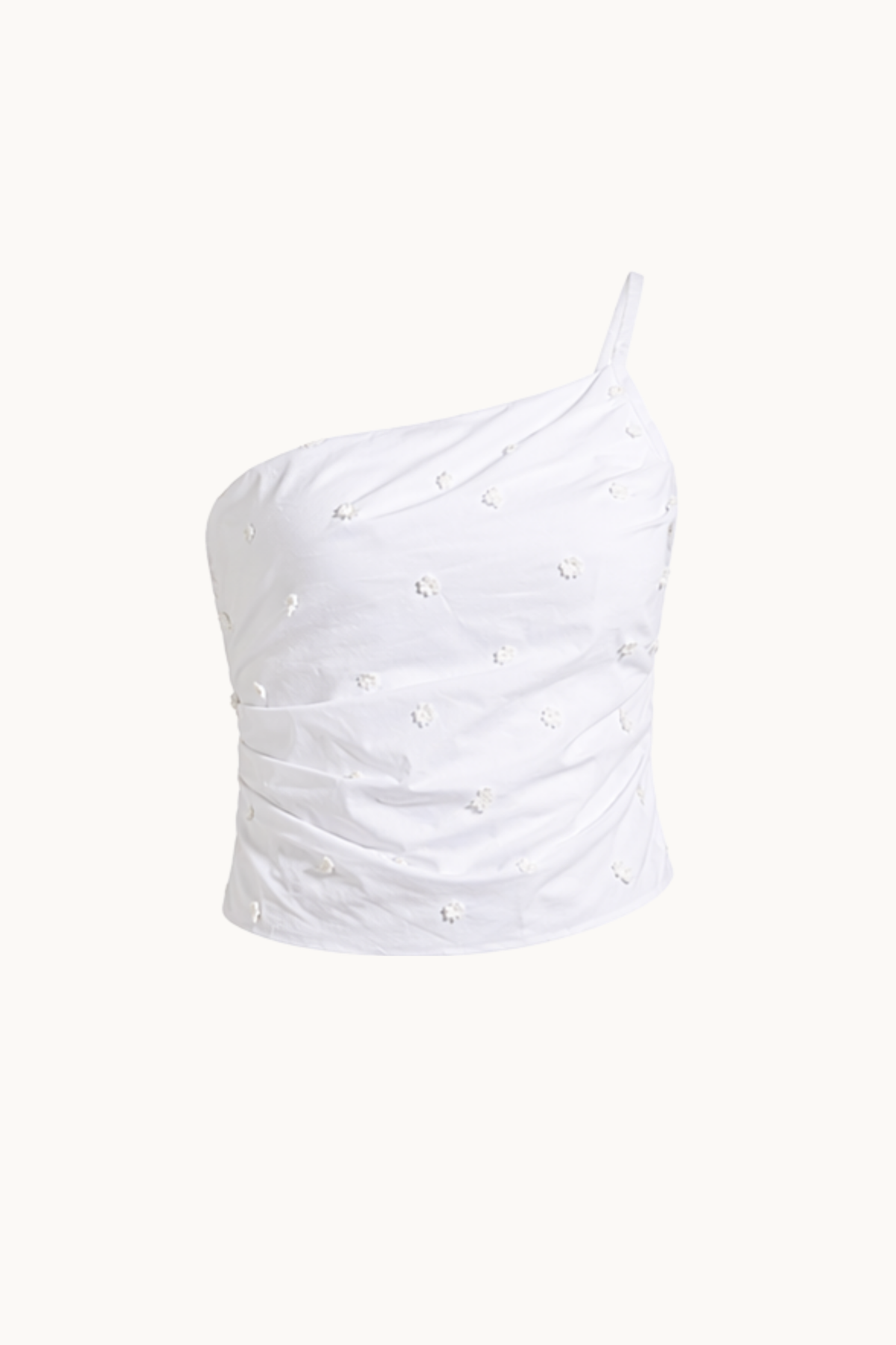 DAISY CHAIN COTTON CROP - WHITE