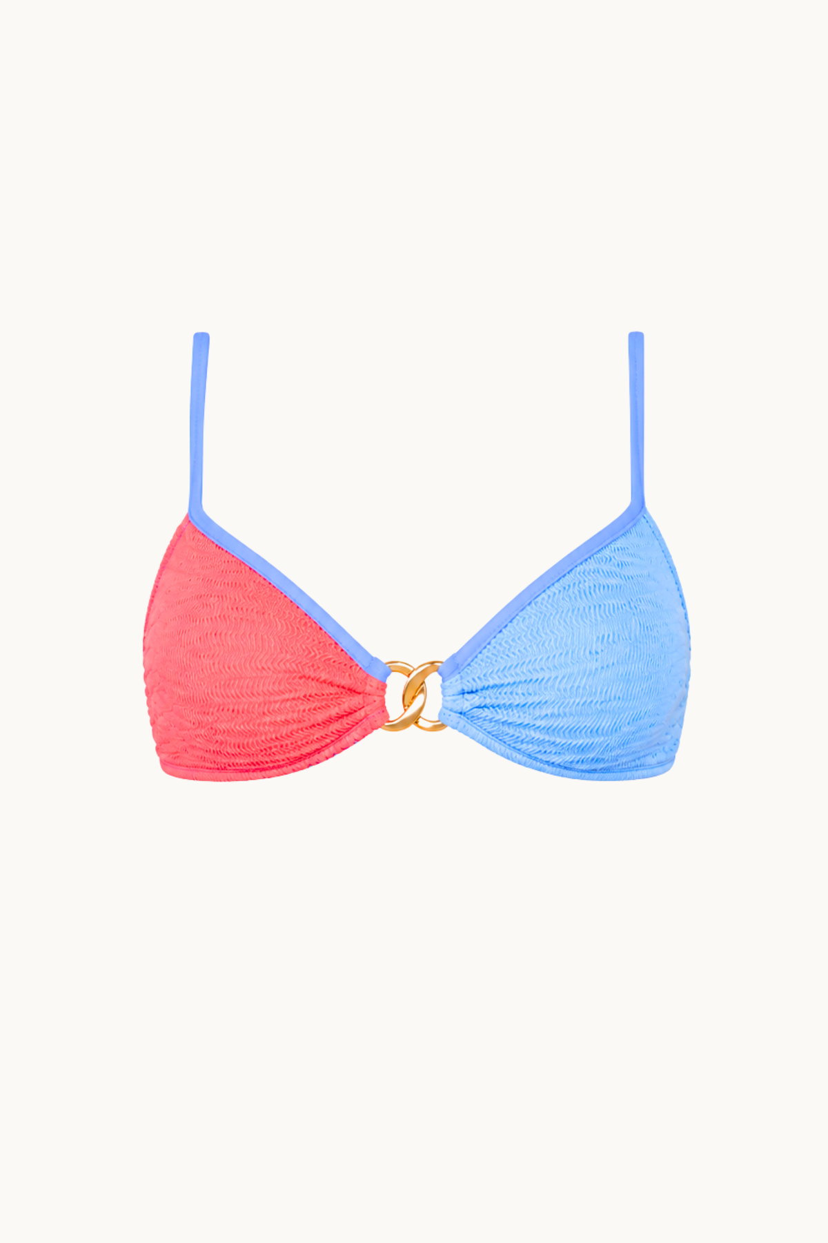 COOGEE KINI - CORAL & CORNFLOWER