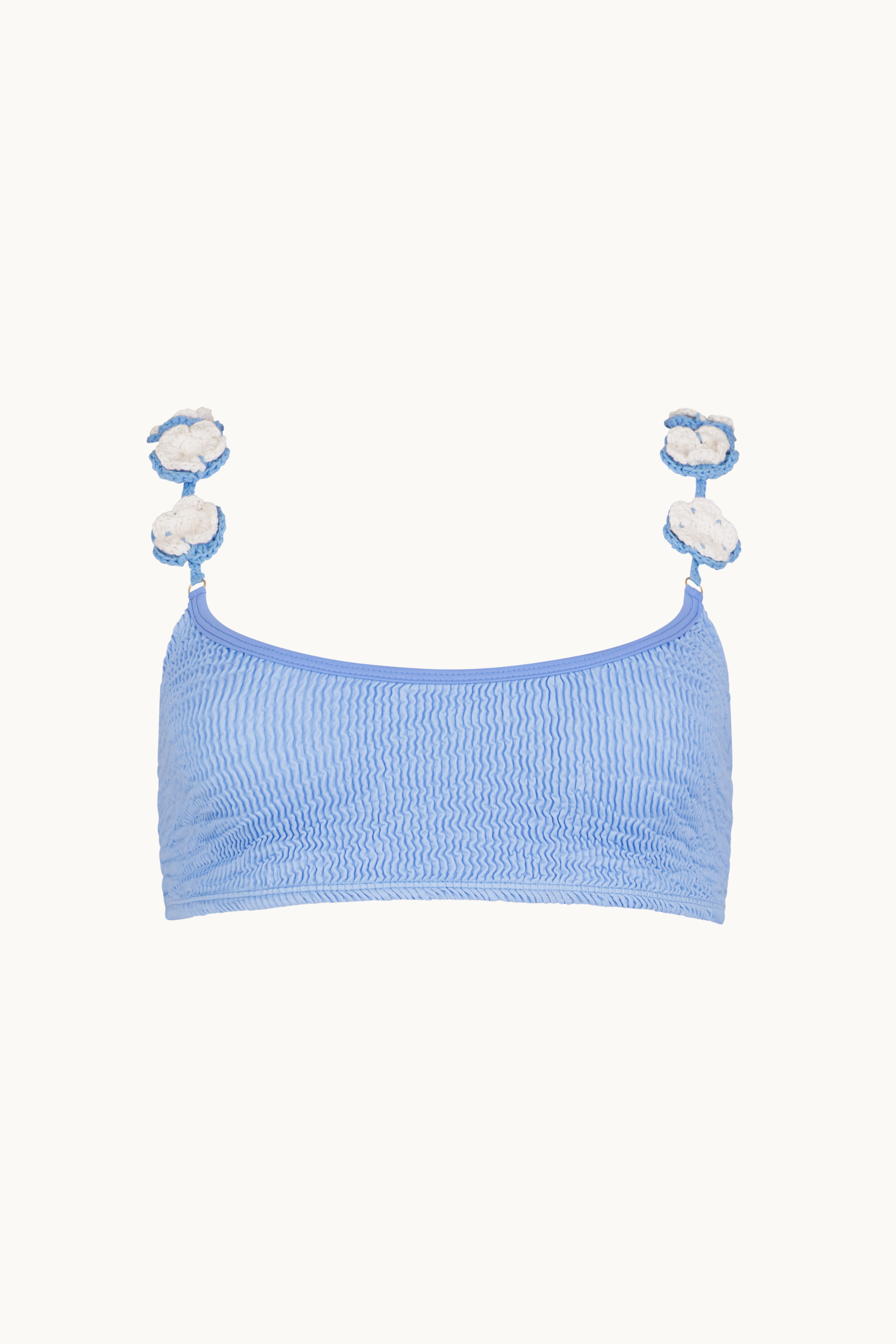 PARADISO CROP - CORNFLOWER