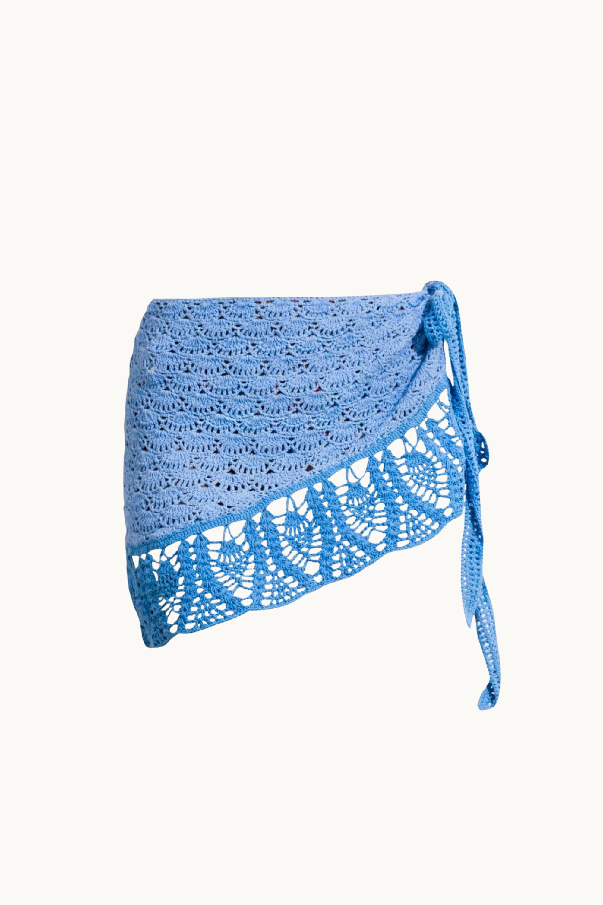 KOAH CROCHET SARONG - CORNFLOWER
