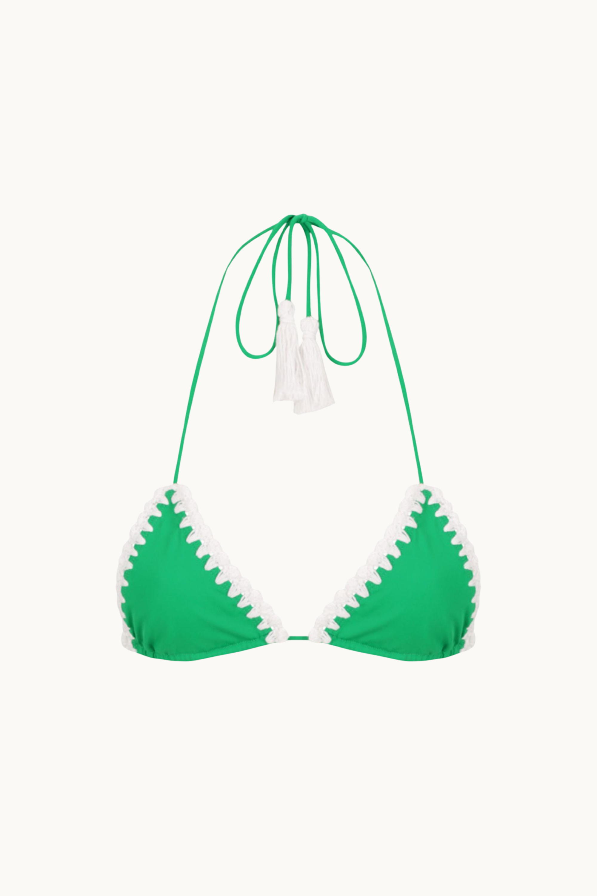 PEACHES CROCHET KINI TOP - MEADOW