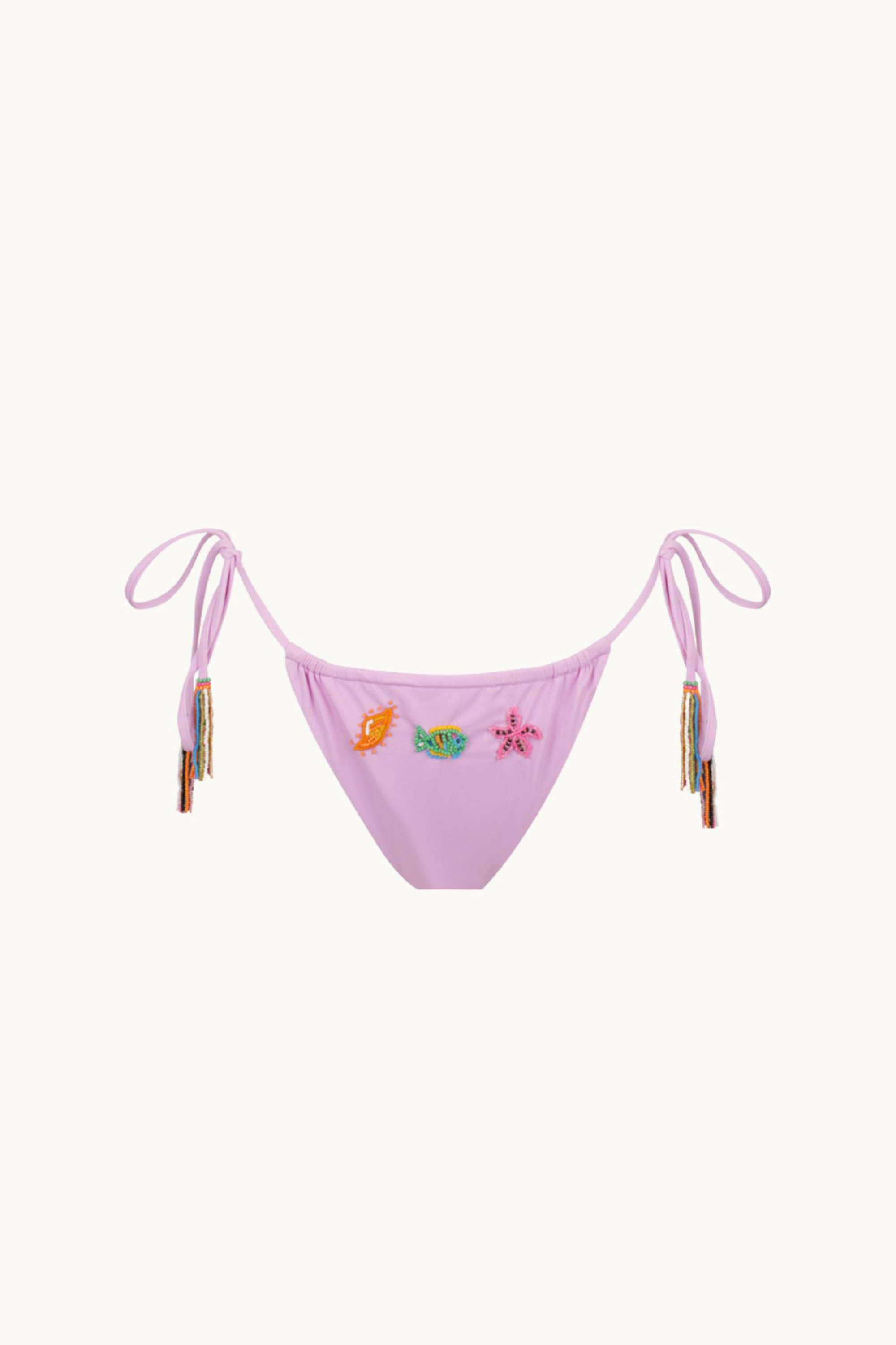 BEADED KINI BRIEF - SEAHORSE