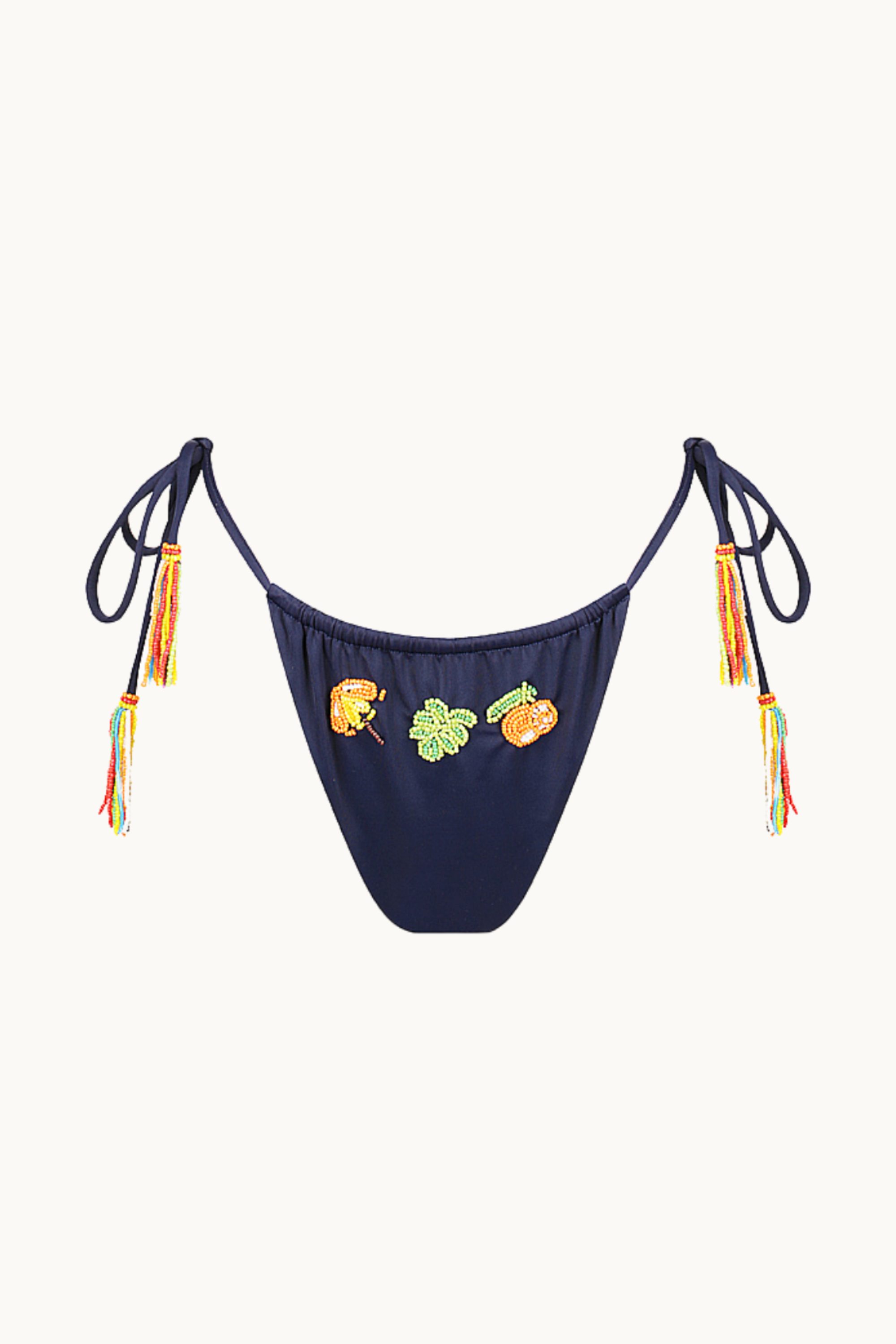 BEADED KINI BRIEF - TROPICANA